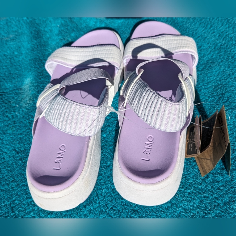 Lamo Lamolite RW 2241 SUMMER Lavender Sandals ~ US Size 9 ~ New with Tags